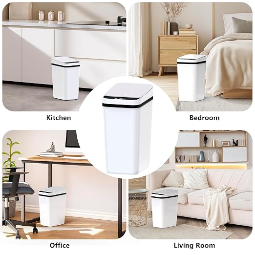 jinligogo 3Pack Bathroom Small Trash Can - Image 7
