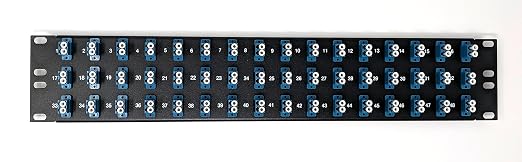 Ultra Spec Cables 48 Port LC Fiber Patch Panel Singlemode 19" - Image 2