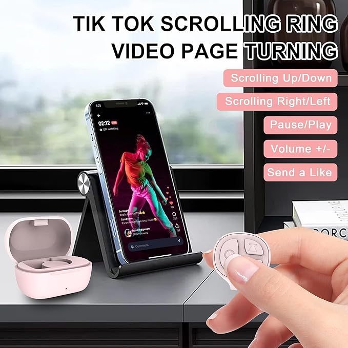 Tiktok Scrolling Ring, Scrolling Ring Remote - Image 2