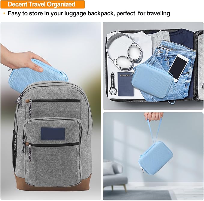 Elonbo Carrying Case for iHealth Track Smart Upper Arm Blood Pressure Monitor - Image 6