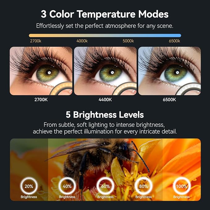 APEXEL 10-20X Macro Lens for iPhone & Android Phones | HD Photography Lens Kit - Image 7