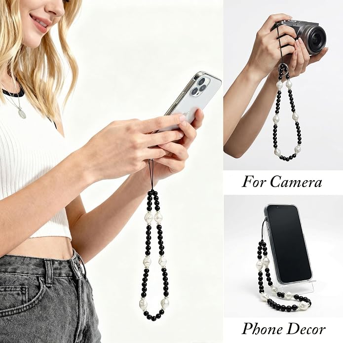 Phone Charm Strap Cute Phone Lanyard Wrist Strap Bracelet Accessories - Image 2