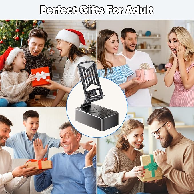 Phone Stand with Speaker with Bluetooth 5.3, Phone Stand with Remote Control & - Image 9