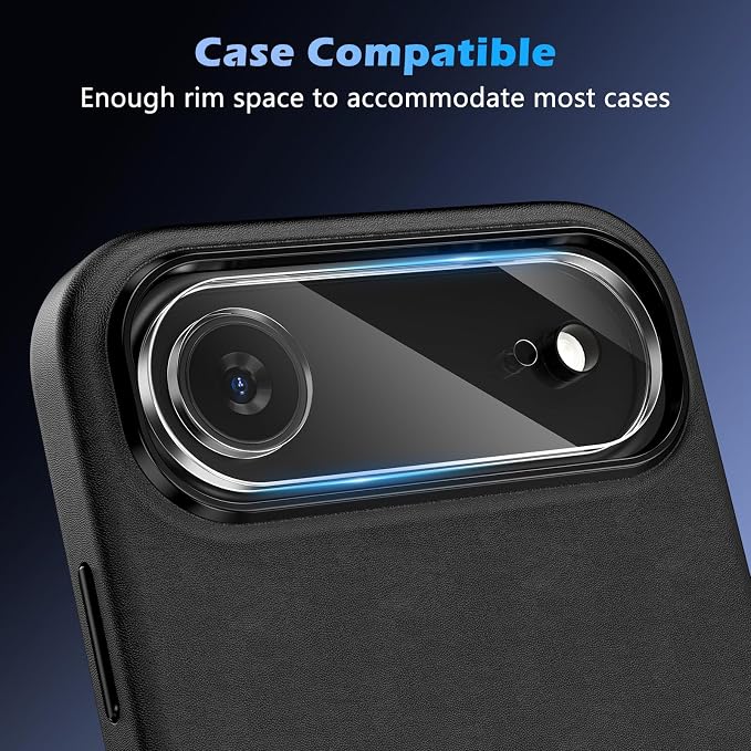 imluckies 3 Pack for iPhone 17 Air 6.5" Camera Lens Protector, HD Clear - Image 5