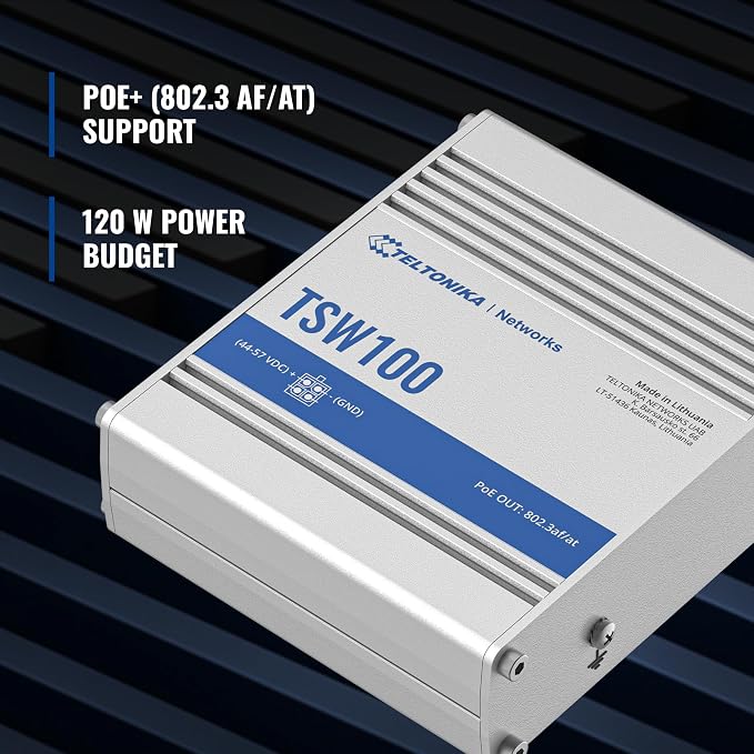 Teltonika Switch TSW110 L2 Unmanaged Ethernet Switch - Image 5
