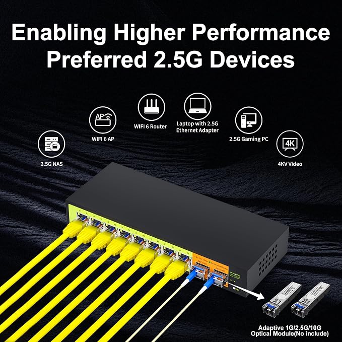 10 Port 2.5G Ethernet Switch - Image 7