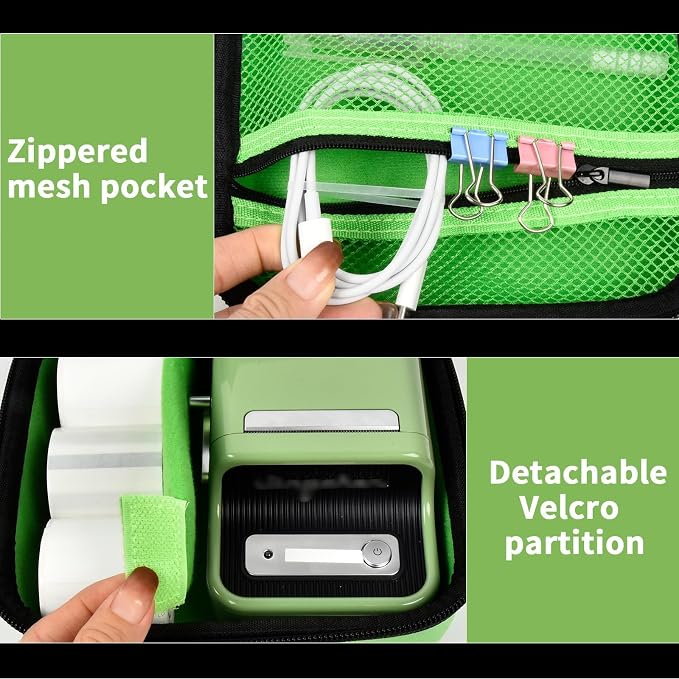 ALKOO Case Compatible with NIIMBOT B21 / B1 Label Maker Wireless Thermal Label - Image 4