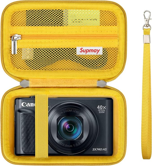 Hard Carrying Case for Canon PowerShot SX740 HS/ SX730 HS/ SX720 HS/ SX620 HS/ by Supmay