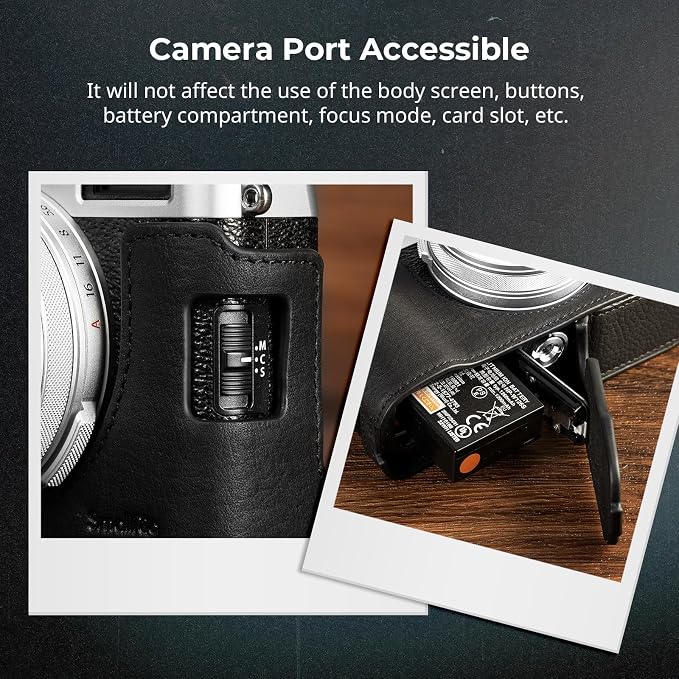 SmallRig X100VI Half Leather Case Kit - Image 6