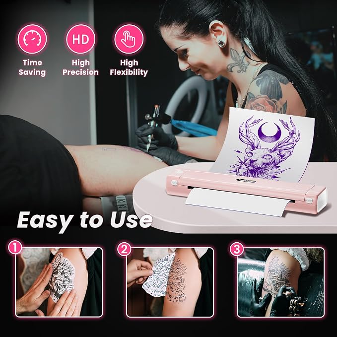 TATTMUSE 2026 New Version Tattoo Stencil Printer - Image 5