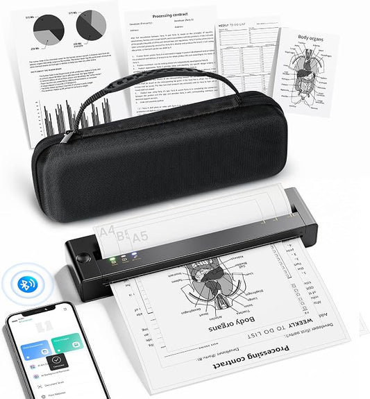 TATTMUSE Portable Printer Wireless by TATTMUSE