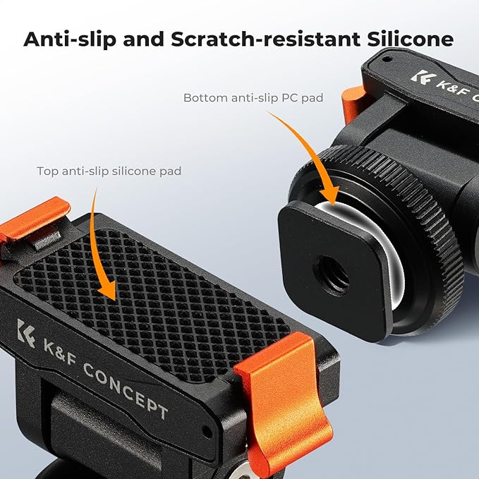 K&F CONCEPT Cold Shoe Mount Compatible - Image 6