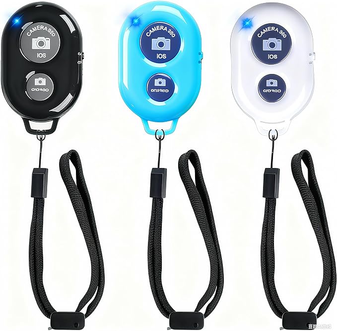 Wireless Remote Shutter for Cellphones and Tablets, AOQIYUE Bluetooth Remote by EszkozTA