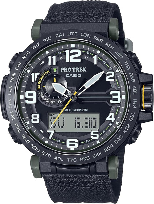 Casio PRG601 Series | Pro Trek | 100M WR | 1/100 SEC Stop Watch | by Casio
