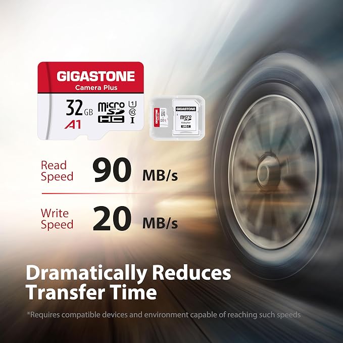 GIGASTONE 32GB Micro SD Card 5-Pack, MicroSDHC Memory Cards - Image 2