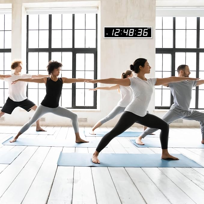 Ivation Oversized Large Digital Wall Clock - Image 6
