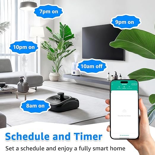 WiFi Smart Outlet Plug with Remote, Compatible with Alexa and Google Home via - Image 5