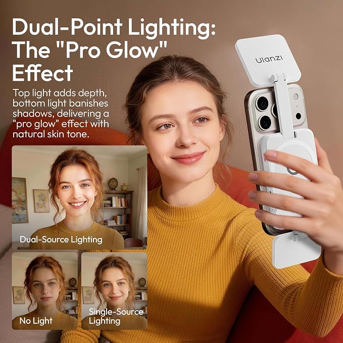 Ulanzi GL01 Magnetic Selfie Light - Image 3
