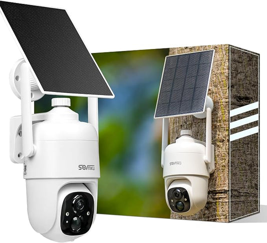 Vicohome CQ1 AI 2K Solar Security Camera Wireless Outdoor, Battery Powered by sovmiku