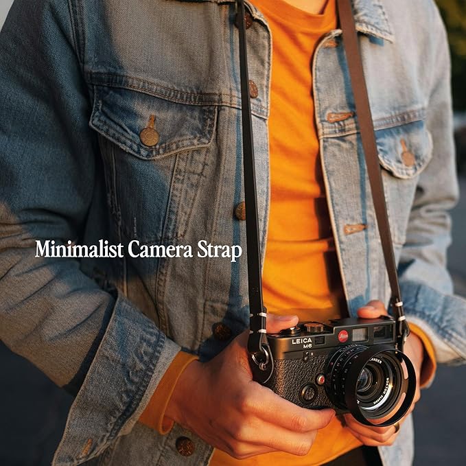 Evergreen Leather Camera Strap – Split Ring - Image 6