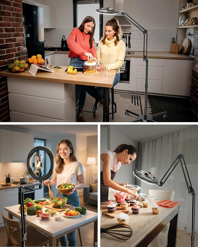 LUXSURE Ring Light Tripod for iPhone - Image 2