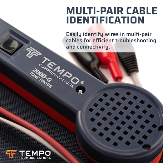 TEMPO 601K-G Standard Wire Tracer Electrical, Tone Generator and Probe Kit - Image 4