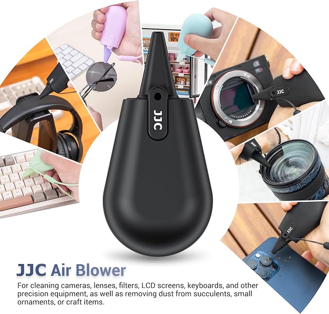 JJC Pocket-Sized Silicone Camera Dust Blower Lens Air Blower, Small Camera Lens - Image 2