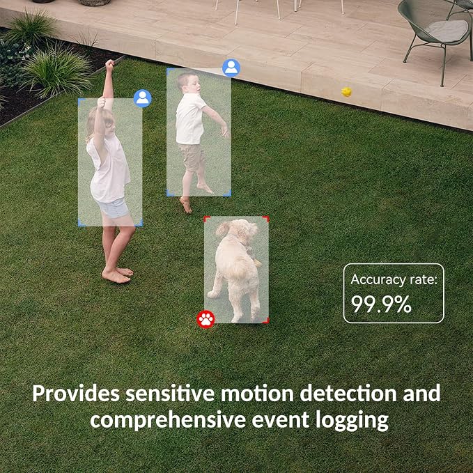 CKK 2K Security Cameras Outdoor, 2.4G/5G Security Cameras WiFi Outdoor - Image 7