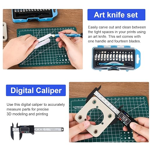 KuanStore 3D Printer Tools Kit, 3D Printing Accessory - Image 3