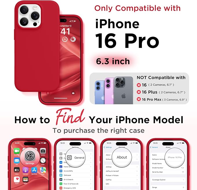 GolbinBox Magnetic for iPhone 16 Pro Case, Compatible - Image 2