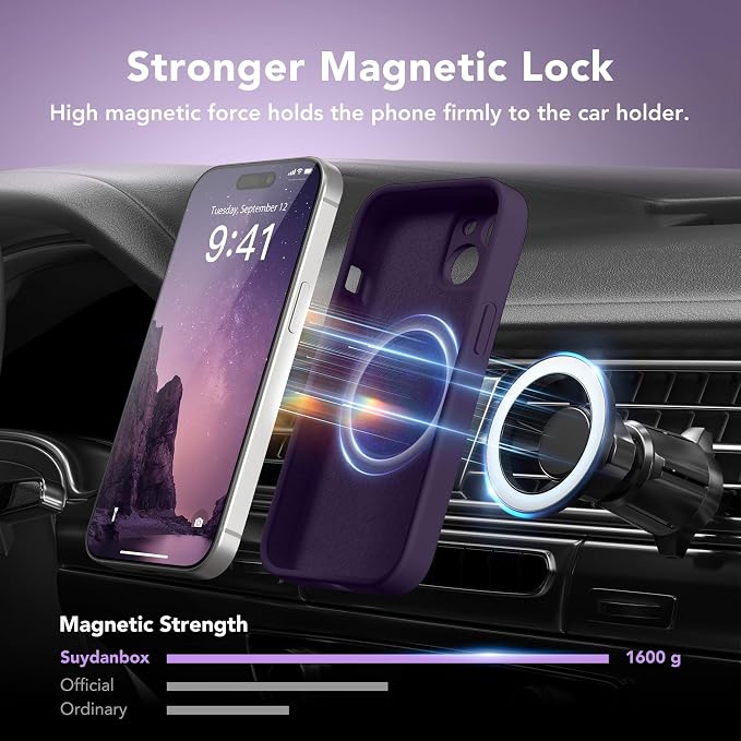 Magnetic for iPhone 15 Plus Case, Compatible - Image 3