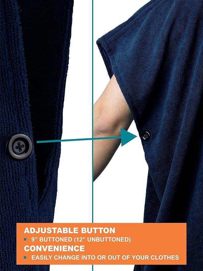 SUN CUBE Surf Poncho Changing Robe - Image 5