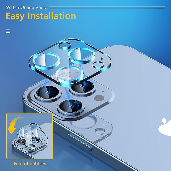 UniqueMe Camera Lens Protector Compatible - Image 4