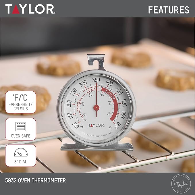 Taylor Precision Products Large Dial Thermometer - Image 2