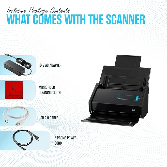 IX500 Fujitsu Scansnap Receipt Scanner - Image 2