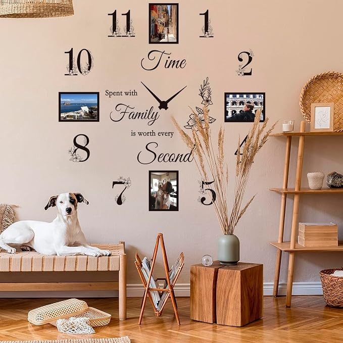 Large DIY Wall Clock Decal - Image 6