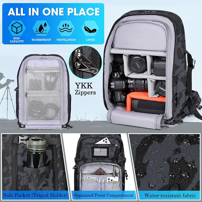 SDYSM Camera Backpack Bag Professional - Image 3