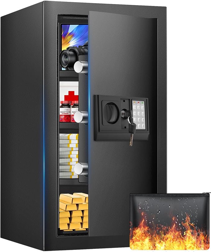 23.62 inches Tall Safe Box, 4.4 Cuft Home Safe by FOWORE