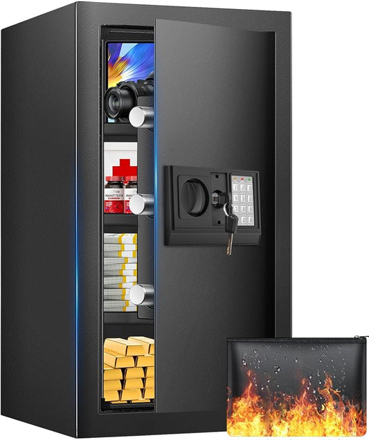 23.62 inches Tall Safe Box, 4.4 Cuft Home Safe by FOWORE