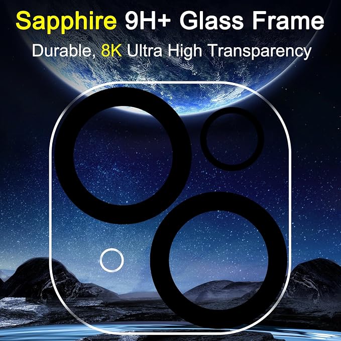 Ferilinso for iPhone 14 iPhone 15 iPhone 14 Plus iPhone 15 Plus Camera Lens - Image 6