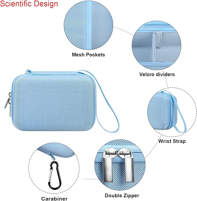 Elonbo Carrying Case for iHealth Track Smart Upper Arm Blood Pressure Monitor - Image 4