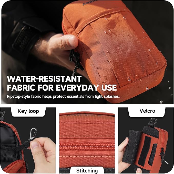 AMBITFUL Compact Sports Camera Bag, Shoulder Strap Storage Case, 3.94 x 1.57 x - Image 7