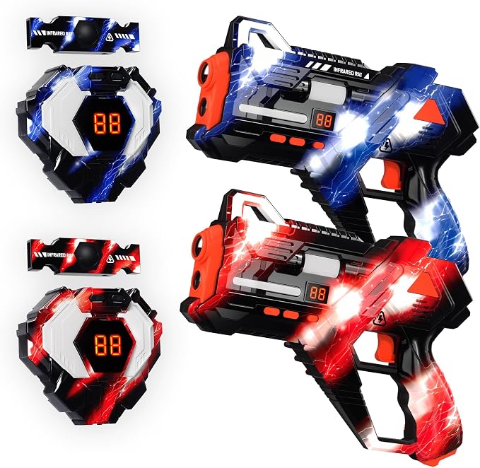 Rechargeable Laser Tag Guns Set of 2 by sundelta