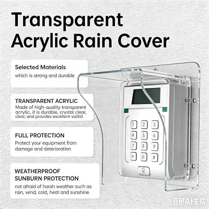 Doorbell Rain Cover Weatherproof - Image 2