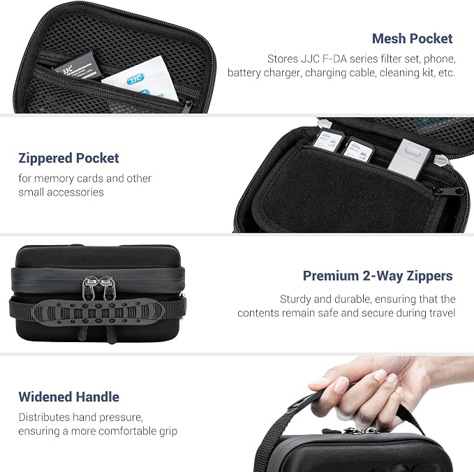 JJC Carrying Case for DJI Osmo 360 Action 6/5 Pro/4/3, Gopro Hero 13/12/11/10 - Image 6