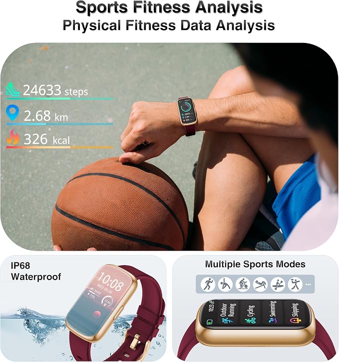 Fitness Tracker, Smart Watches for Women Men - Image 4