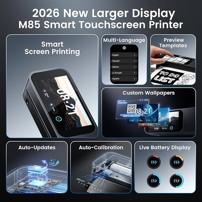 Phomemo M85 Portable Printers Wireless - Image 2