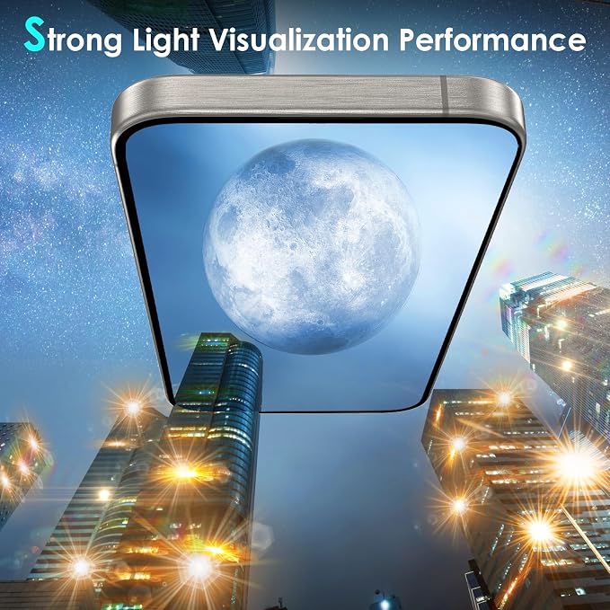 YWXTW Camera Lens Protector for iPhone 15 Pro/iPhone 15 Pro Max, Tempered Glass - Image 5