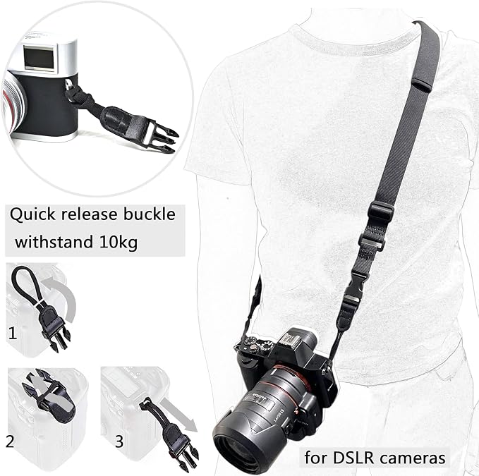 Camera Neck Strap, Soft Binocular Should Strap - Image 5
