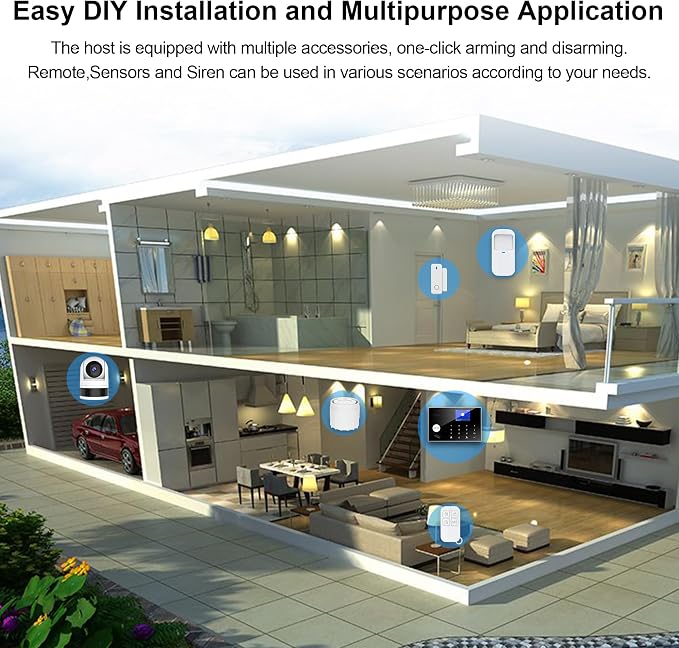Wireless Home Alarm System, Siren Alarm - Image 7